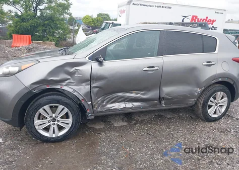 2017 Kia Sportage Lx z USA, uszkodzony, nr VIN KNDPMCAC0H7103628